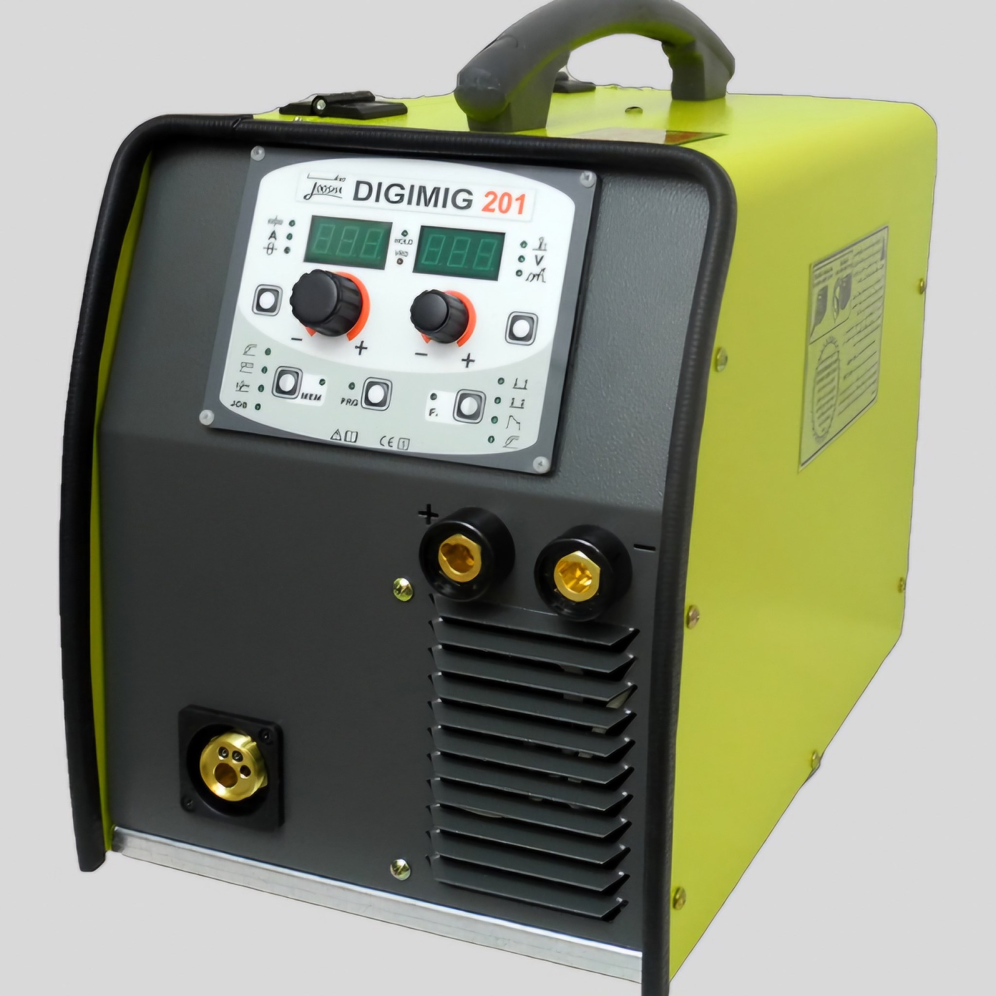 تصویر دستگاه جوش CO2 مدل DIGI MIG 201 تکفاز جوشا (گام الکتریک)